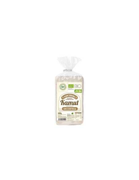 Pan tierno de kamut sin corteza Bio 300g Sol Natural Pan tierno de kamut sin corteza Bio 300g Sol Natural